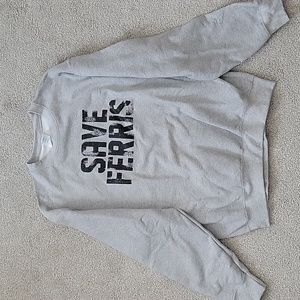 NWOT Save Ferris sweatshirt